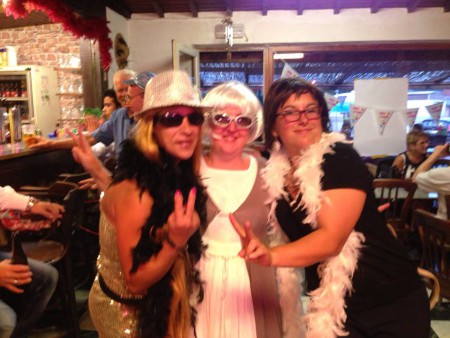 soirée disco ...born to be alive ...